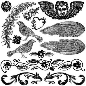 Indie Folk Decor Stamp By IOD