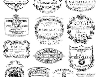Crockery Stamp By IOD