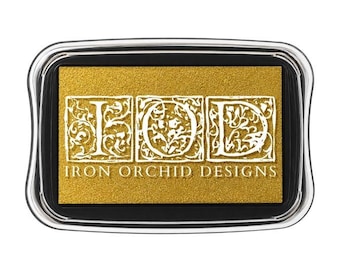 Gold Shimmer Decor Ink Pad By IOD