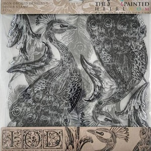 Pavo Decor Stamp By IOD