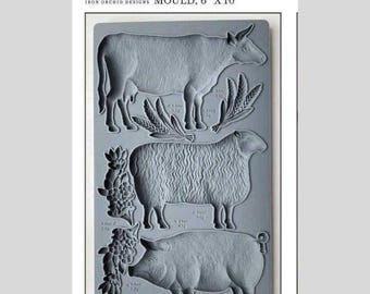 Village Market Mould By IOD