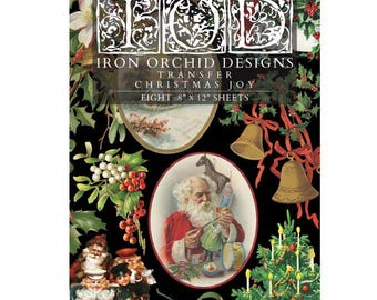 Christmas Joy Transfer by IOD