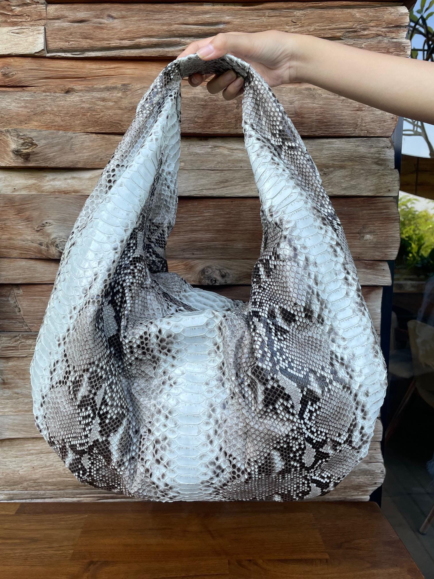 Snakeskin Tote