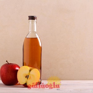 Apple Cider Vinegar – Gulluoglu Natural Fermented, Unfiltered & Additive-Free, Ideal for Culinary - Everyday Use