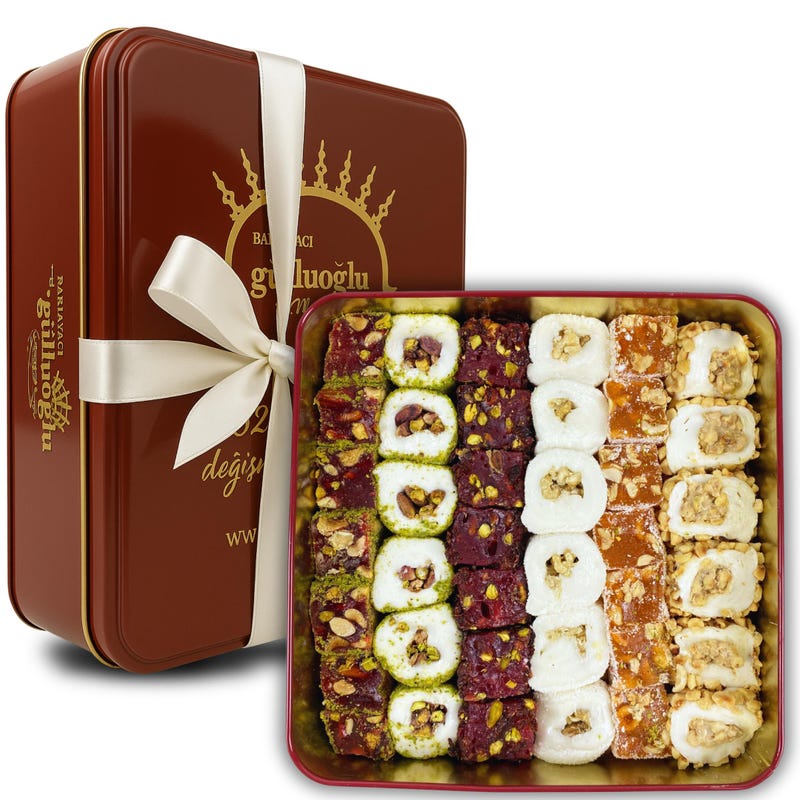 Turkish Boxes Turkish Delight Tin Box - Etsy