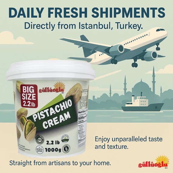 Pistachio Cream – Turkish Antep Pistachios, 2.2 Lb - Bulk - Etsy