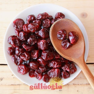 Gulluoglu Organic Natural Dried Cherry, Dried Tart Cherries, daily fresh shipment from Gulluoglu Shop at the Spice Bazaar in Istanbul