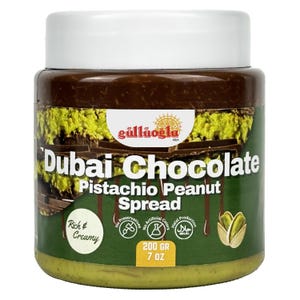 Crema para untar de pistacho y chocolate de Dubái – Crema crujiente de kadaif Güllüoğlu