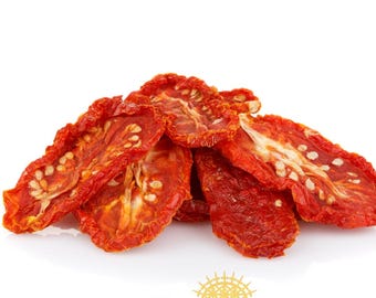 Sun-Dried Tomatoes - Güllüoğlu | All-Natural, No Additives | Mediterranean Gourmet Ingredient for Salads & Antipasti