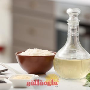 Rice Vinegar – Gulluoglu Naturally Fermented, Mild - Pure, Additive-Free Vinegar for Everyday Culinary Use