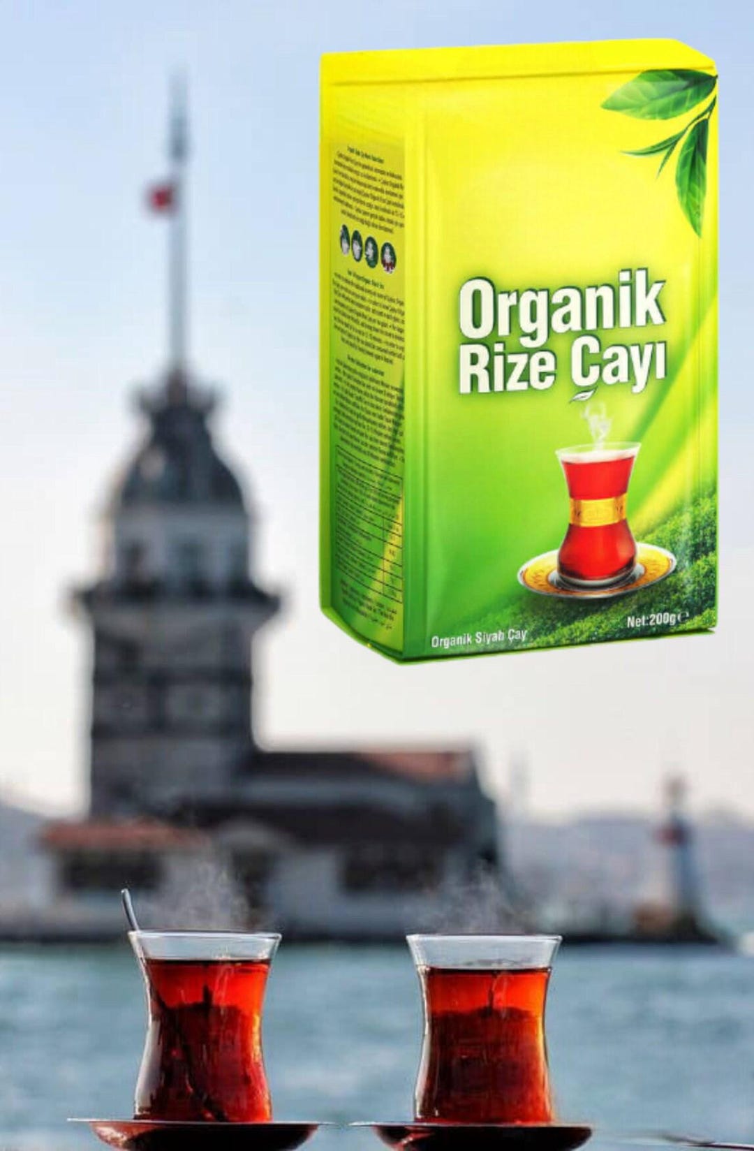 Rize Turkish Tea Organic Rize Black Tea - Turkish Tea From Gulluoglu (1.1 Lb / 500gr) - Etsy