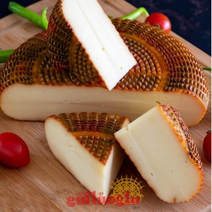 Queijo defumado turco – Queijo de leite de vaca Oakwood Tütsülenmiş