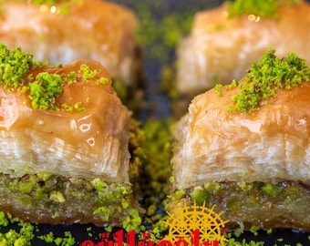 Gulluoglu Sugar-free Baklava, daily fresh shipment from Istanbul/Turkey