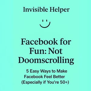 Invisible Helper: 6 afdrukbare Facebook-tipkaarten voor kalmte, controle en duidelijkheid (50+).