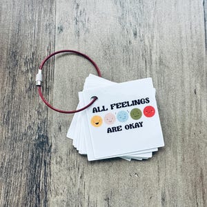 Gevoelens zijn oké Flashcards / Emoties Flashcards / Non-verbale ondersteuning autisme speciaal onderwijs / Montessori-leermateriaal