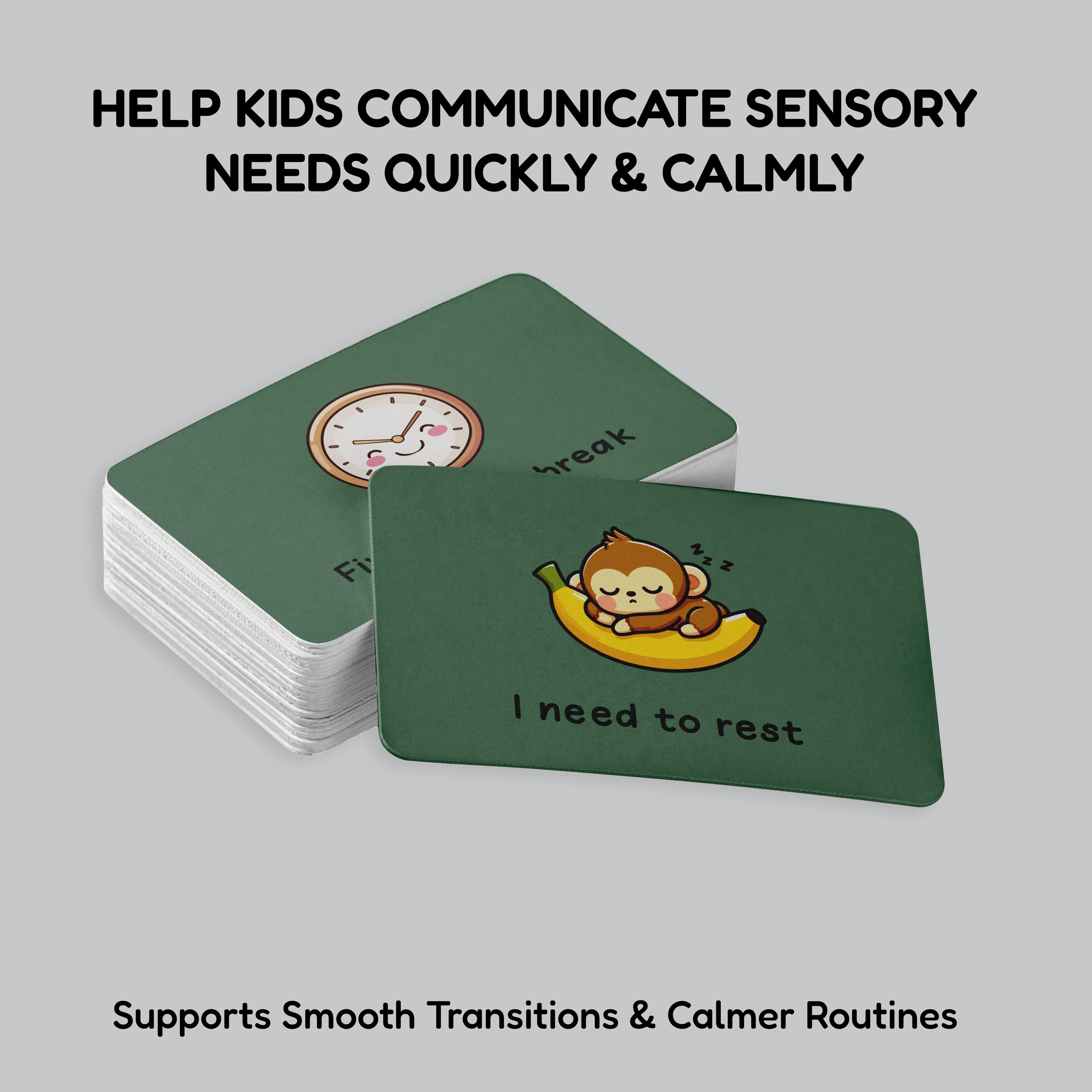 Trigger Sorting Cards Sensory Trigger Cards | 21 Visual Cue Cards for Sensory Awareness ...