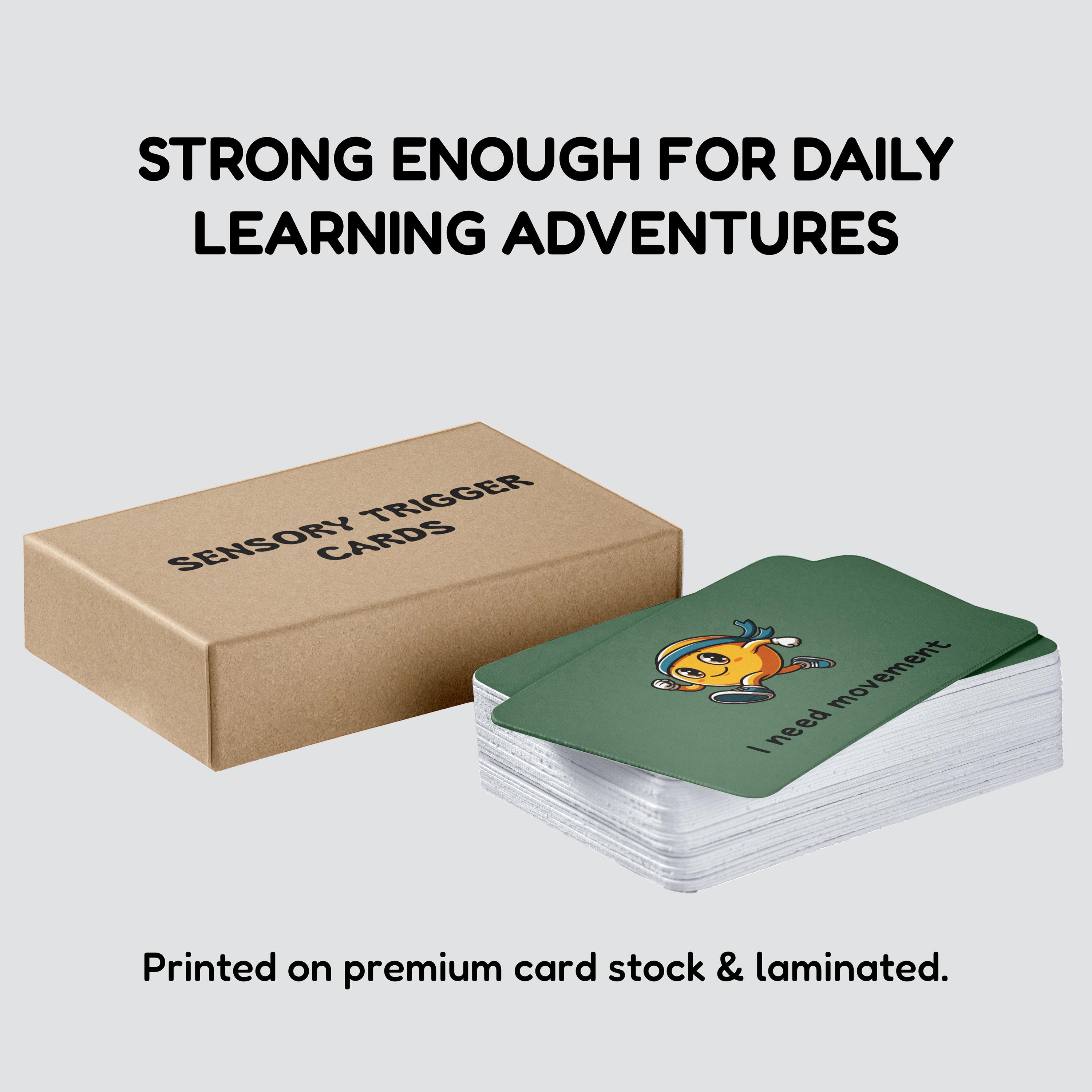 Sensory Trigger Cards | 21 Visual Cue Cards for Sensory Awareness ...