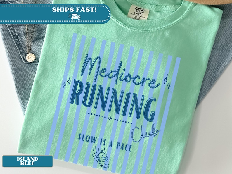 Mediocre Running Club Shirt, Slow Runner Shirt, Casual Runner Tee, Funny Running Shirt, Jogging Club Shirt, Running Humor Tee, Runner Gift image 8