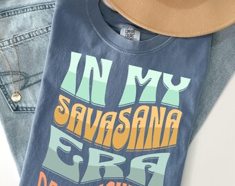 Savasana Era T-shirt: Unisex yoga- och avslappningströja