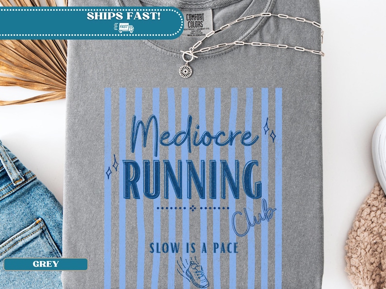 Mediocre Running Club Shirt, Slow Runner Shirt, Casual Runner Tee, Funny Running Shirt, Jogging Club Shirt, Running Humor Tee, Runner Gift image 5