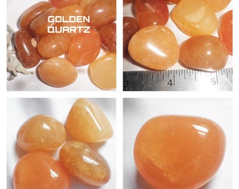 GOLDEN HEALER QUARTZ--is best known as a stone of success- It is an excellent stone for use in all healing situations-Choose size