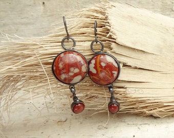 Noreena Jasper Earrings,OOAK Gift