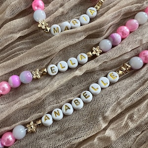 Custom bracelets, kids party favor kit, bracelet diy kit, bracelet making kit, birthday party goodie bag, activity bag, loot bag filler