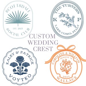 Custom Wedding Logo Design: Unique Party Branding