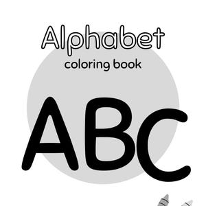 A-Z Alphabet Coloring Book for Kids | Fun & Educartional Letter Learning with Cute Illustrations