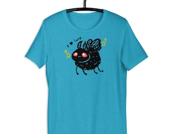 Baby Mothman Shirt, Kawaii Cryptid Apparel