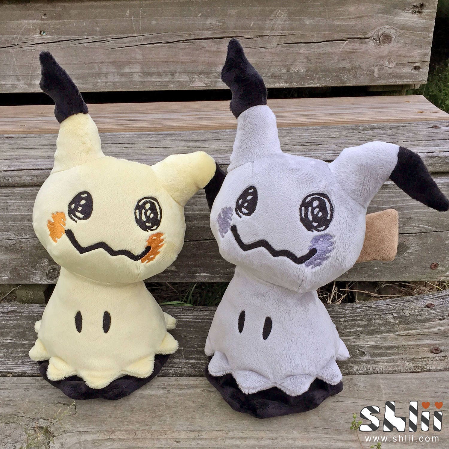 Shiny Mimikyu Pokemon Plush Handmade Fan Art Doll Etsy