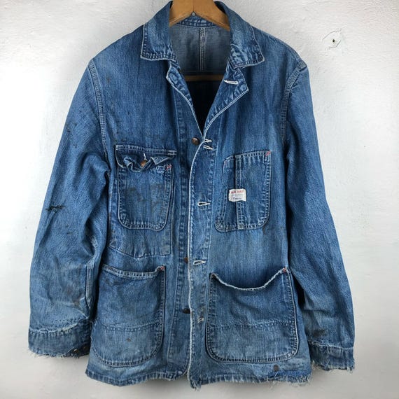 1950s denim chore coat - Gem 1950s denim chore coat - Gem