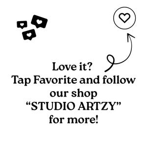 Tap favorite and follow our shop studio artzy for more.