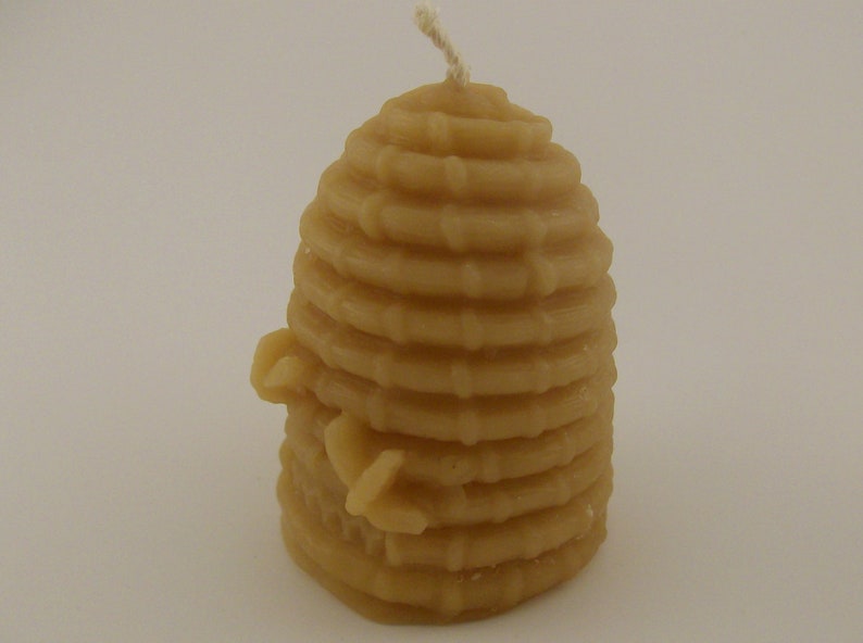 Beeswax Candles Skep Custom set of 3 image 3