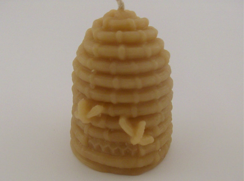 Beeswax Candles Skep Custom set of 3 image 2