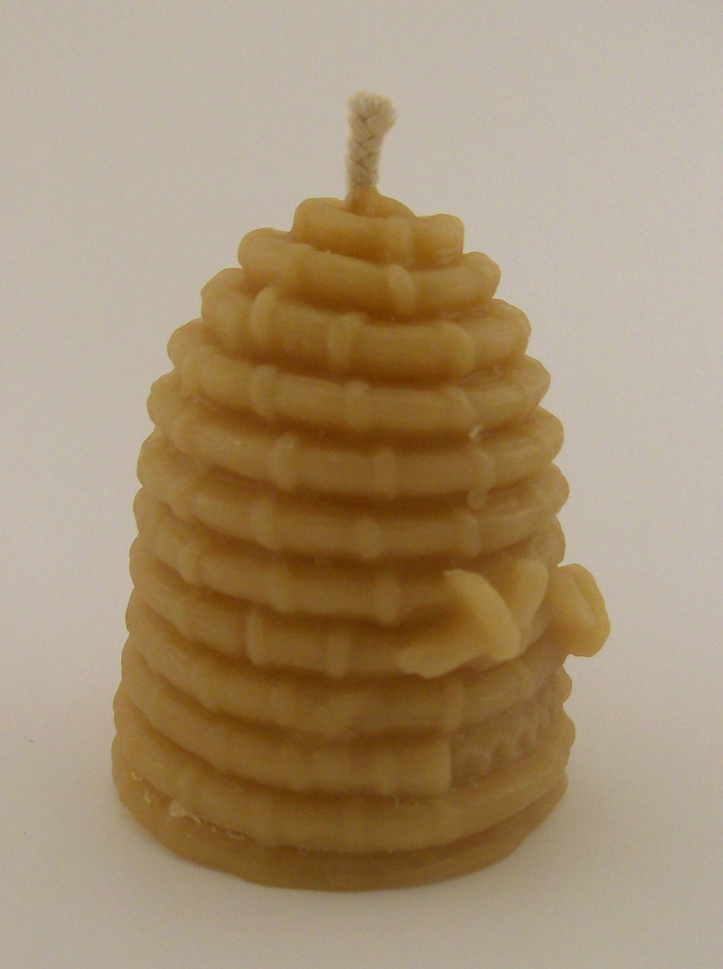 Beeswax Candles Skep Custom set of 3 image 4