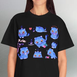 Kpop Funny Derpy Tiger Shirt – Animal Fandom Tee, Derpy Demon Tiger Merch, Cute Kpop Saja Gift, Funny Derpy Tiger T-Shirt,Kpop Demon Hunters