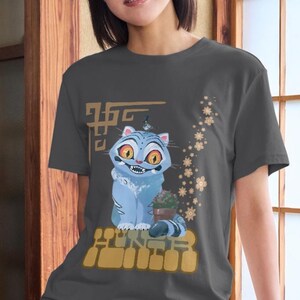 Kpop Demon Hunters Derpy the Tiger Tee, Animal Shirt for Fans, Huntrix Girls Gift, Saja Boys Band Merch,Kpop Hunter Movie Shirt,Gift For Her