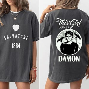 Salvatore 1864 T-shirt,Vampire Diaries T-shirts,Vampire Shirt,TVD Merch,Mystic Falls Shirt,Salvatore Brothers T-shirt,Damon and Stefan Shirt