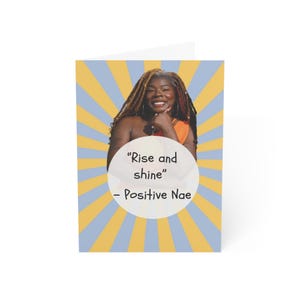 Wenskaarten met positieve bevestiging - Rise and Shine, inspirerende kaarten voor aanmoediging, notitiekaarten, opbeurende geschenken, dagelijkse motivatie