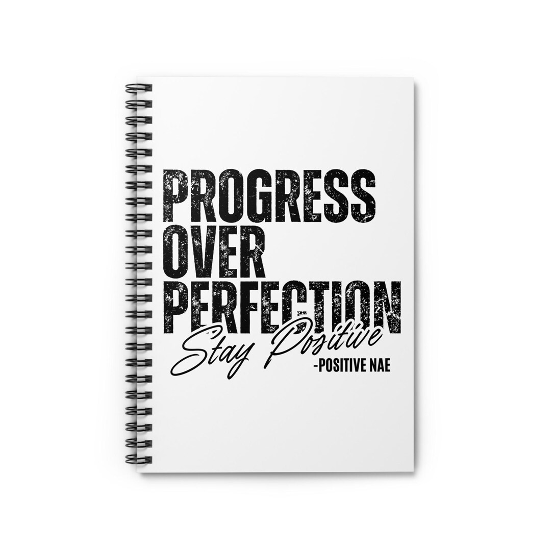 Motivational Spiral Notebook for Positivity, Journaling, Note Taking ...