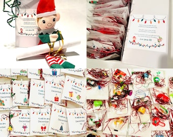 Elf Advent Calendar 2025: 25-Day Christmas Countdown Kit