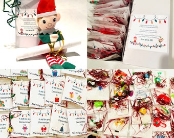 20 Day Elf Kit, Elf Christmas Countdown Gift Box, Elf Arrival, Elf Activity, Elf Prop, Elf Advent Calendar, Elf Gifts, Elf on the, 12 Day