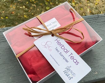 SanctiTeas Herbal Tea Sampler by Saintly Soaps