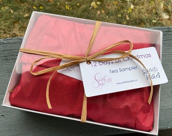 12 Days of Christmas Tea Sampler - SanctiTeas