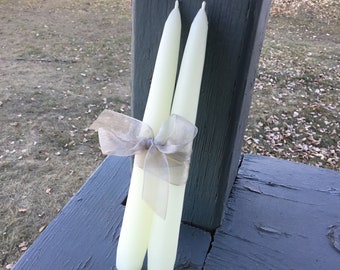 Single White Beeswax Taper or Votive - Add on for Advent or Lenten Set