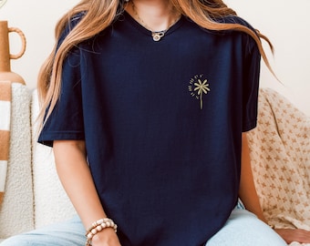 Botanical Graphic T-Shirt: Unisex Softstyle Ring-Spun Cotton Tee