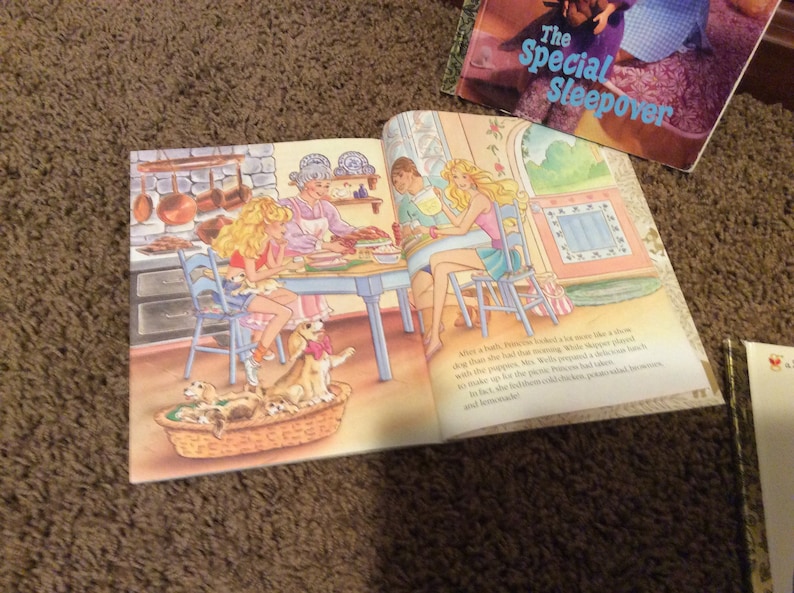 2 Barbie Little Golden Books 1st Editions | Etsy