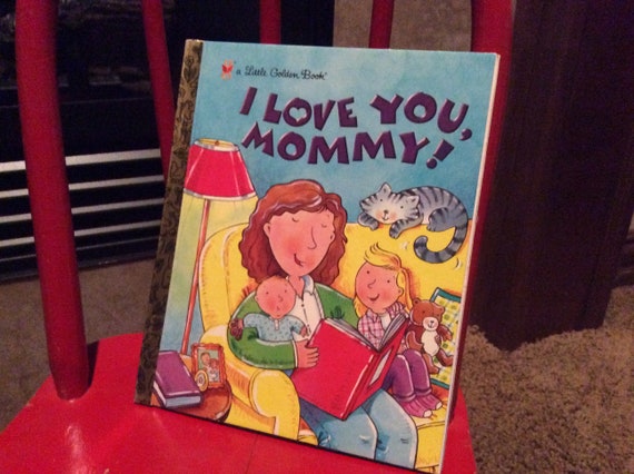 Little Golden Book I Love You Mommy Etsy Little Golden Book I Love You Mommy Etsy