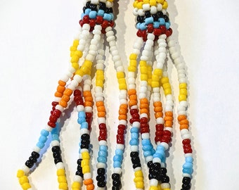 Native Style Seed Bead Earrings